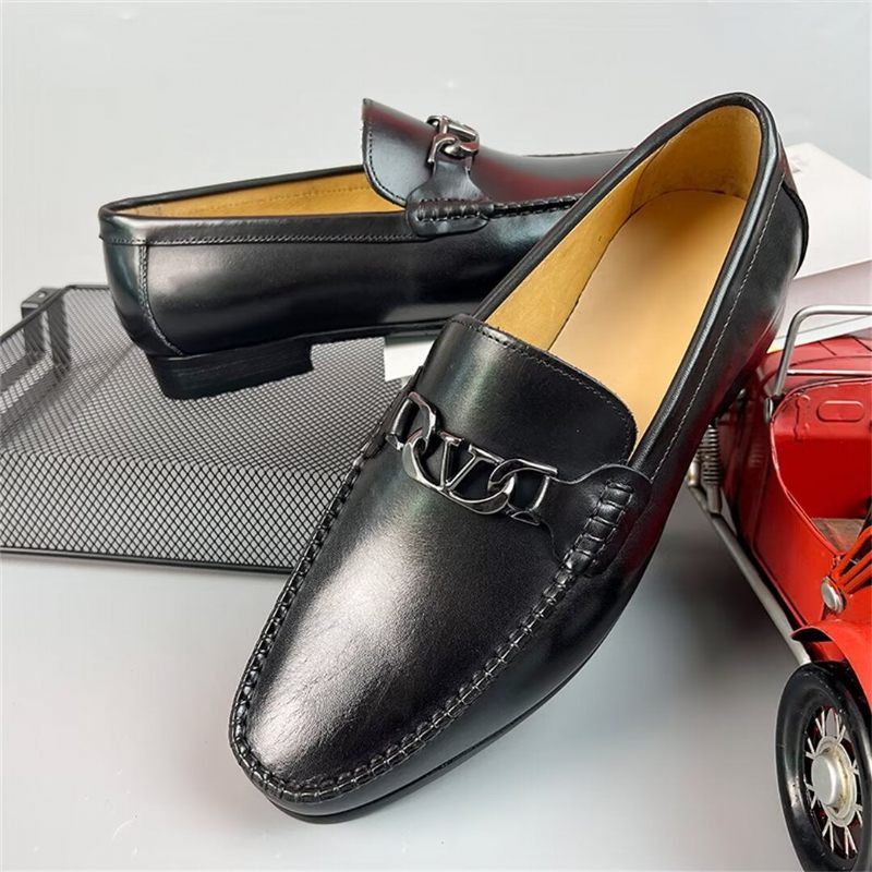 Mocassins Masculinos Sartorial Elegance - Preto