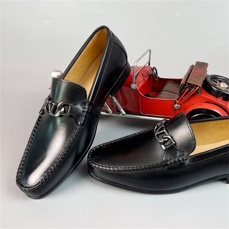 Mocassins Masculinos Sartorial Elegance - Preto