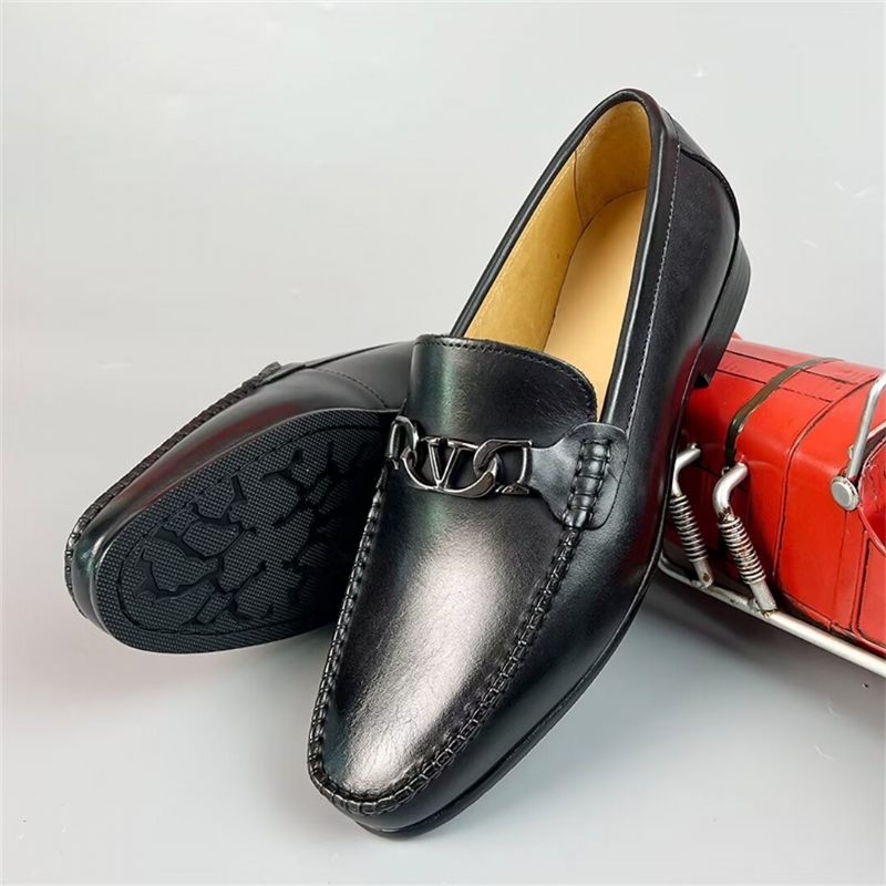 Mocassins Masculinos Sartorial Elegance - Preto