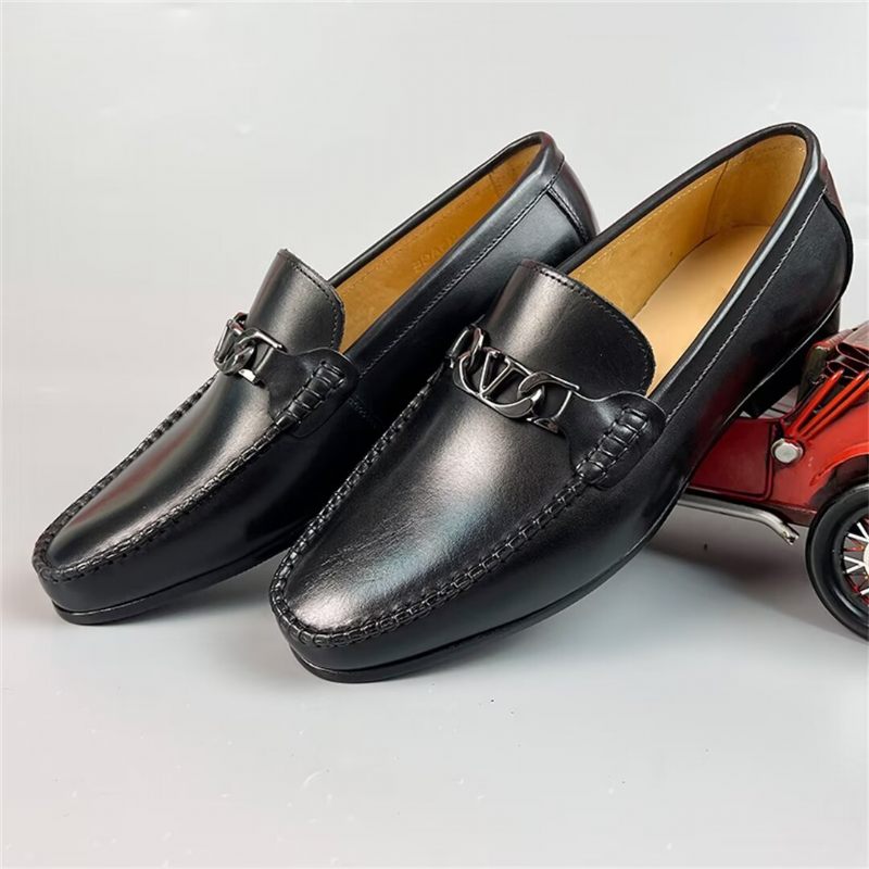 Mocassins Masculinos Sartorial Elegance - Preto