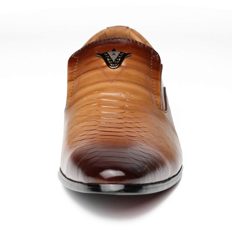 Mocassins Masculinos Slip-on - Café