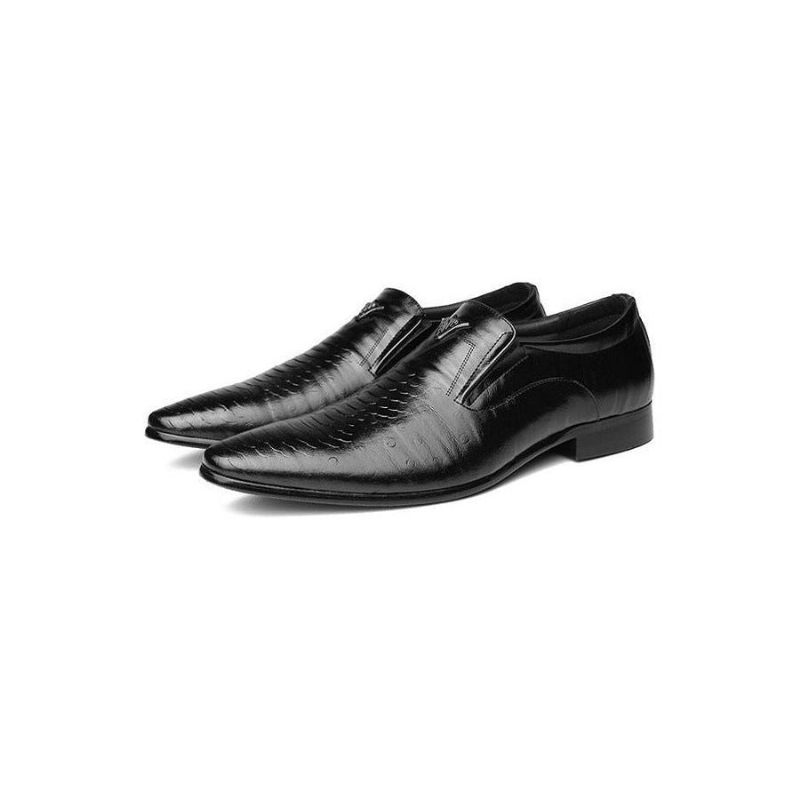 Mocassins Masculinos Slip-on - Preto