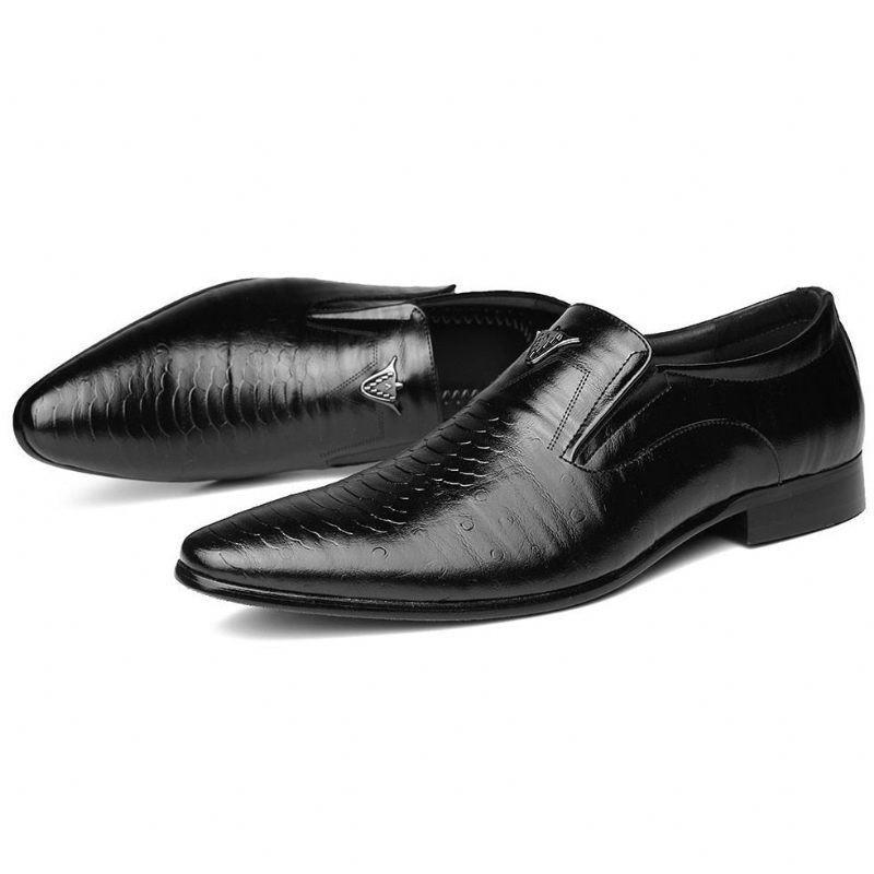 Mocassins Masculinos Slip-on - Preto