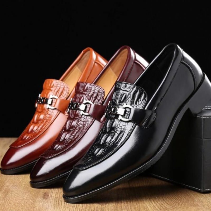 Mocassins Masculinos Slip-on - Preto