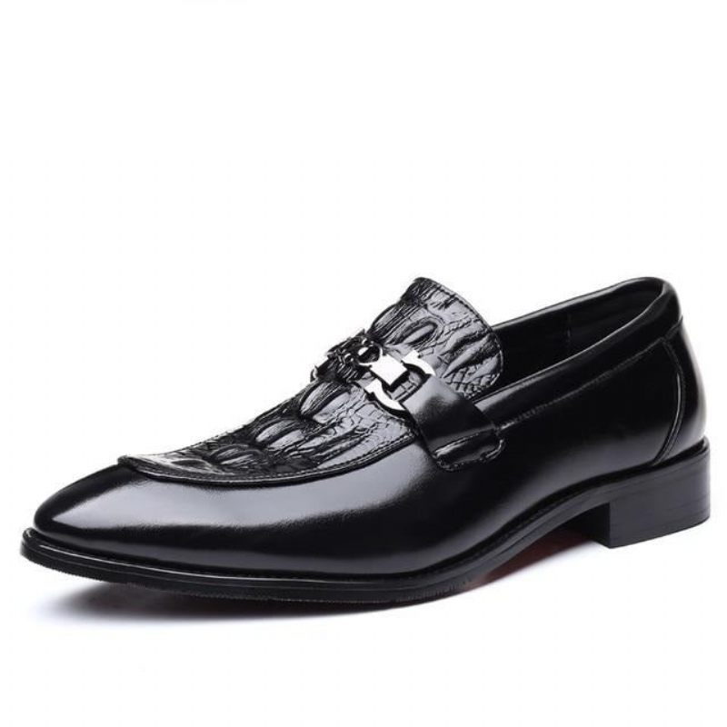 Mocassins Masculinos Slip-on - Preto