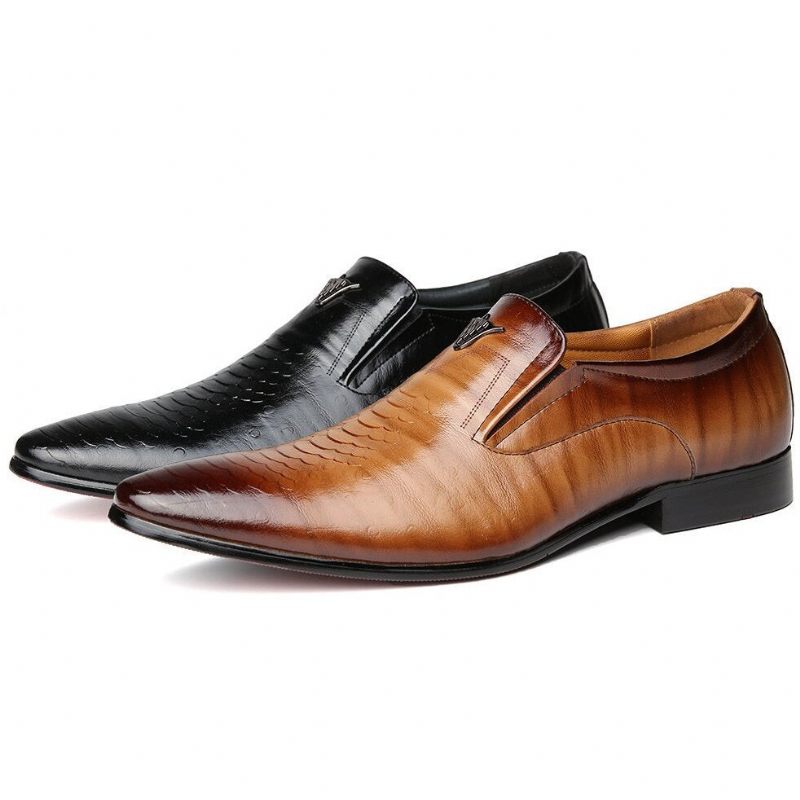 Mocassins Masculinos Slip-on - Café