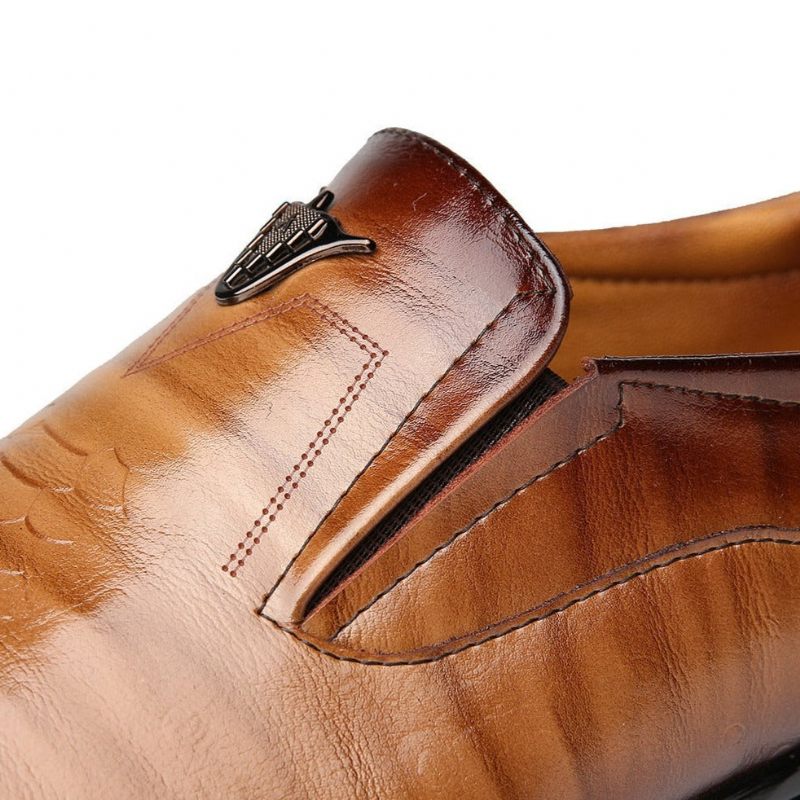 Mocassins Masculinos Slip-on - Café