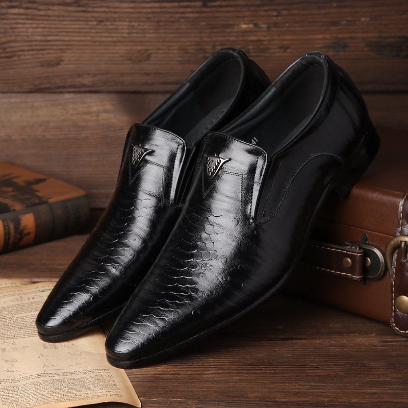 Mocassins Masculinos Slip-on - Preto