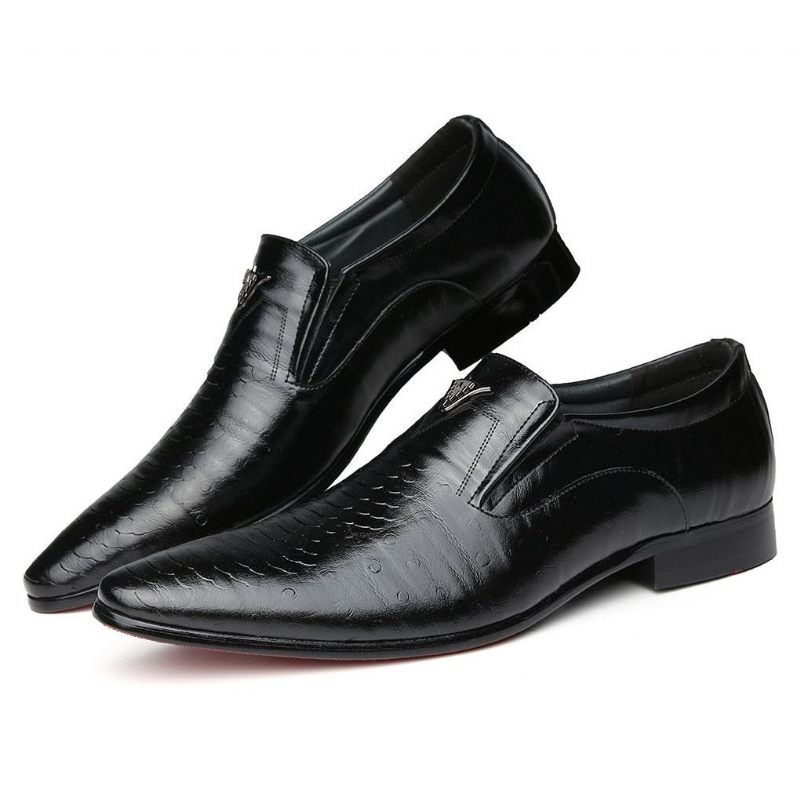 Mocassins Masculinos Slip-on - Preto