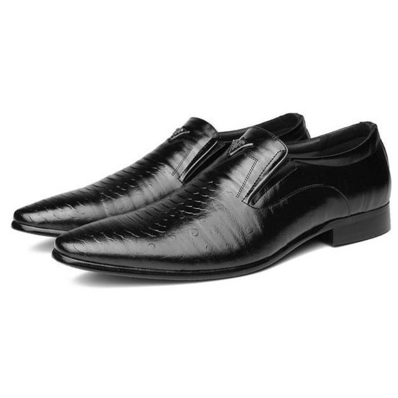 Mocassins Masculinos Slip-on - Preto