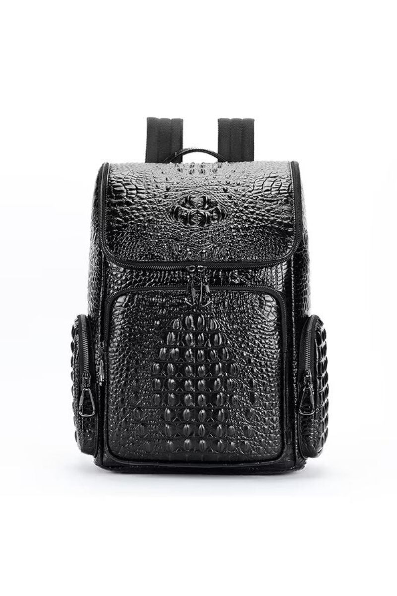 Mochilas Masculinas Metropolitan Elite Bolsa Couro - Preto