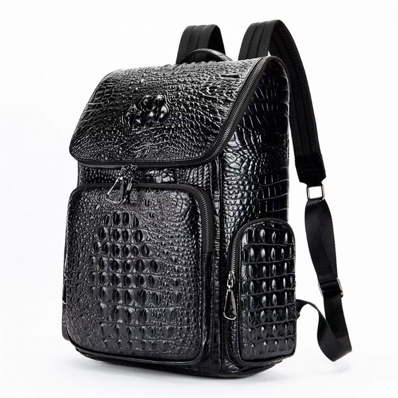 Mochilas Masculinas Metropolitan Elite Bolsa Couro - Preto