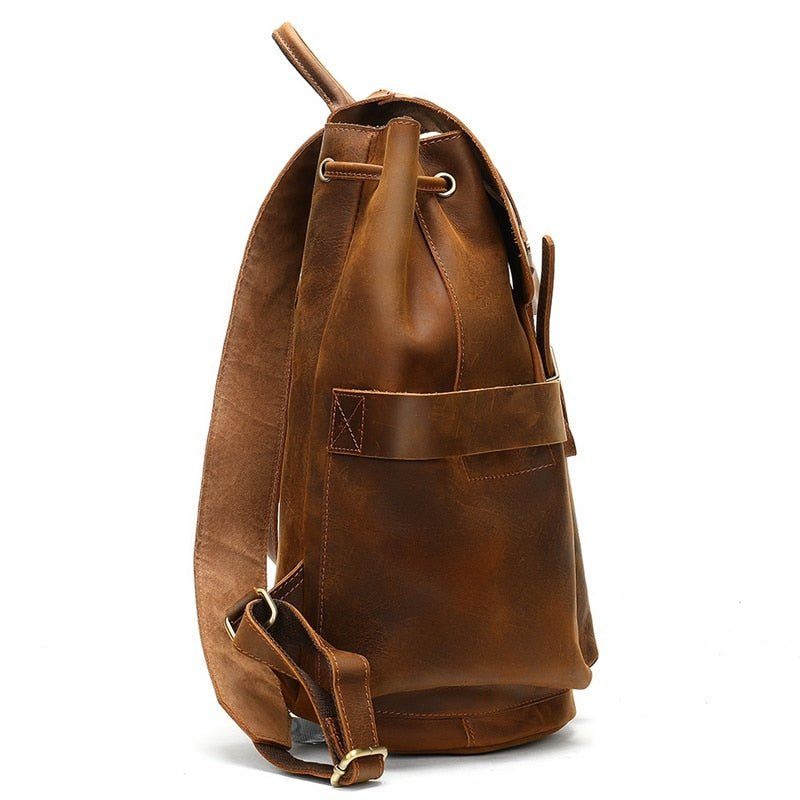 Mochilas Masculinas Mochila Vintage Softback - Café