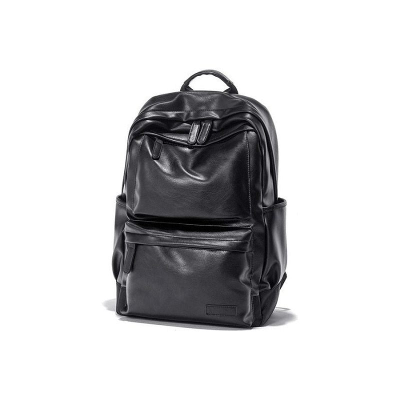 Mochilas Masculinas À Prova D'água Com Padrão Exótico Mochila Para Laptop - Preto