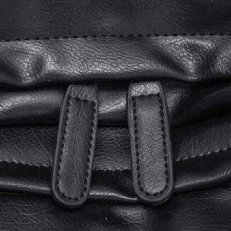 Mochilas Masculinas À Prova D'água Com Padrão Exótico Mochila Para Laptop - Preto