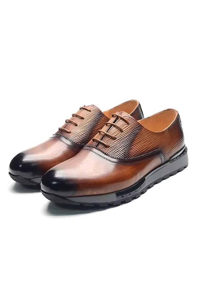 Sapatos Casuais Masculinos Chic Urbanite Couro Lace-ups