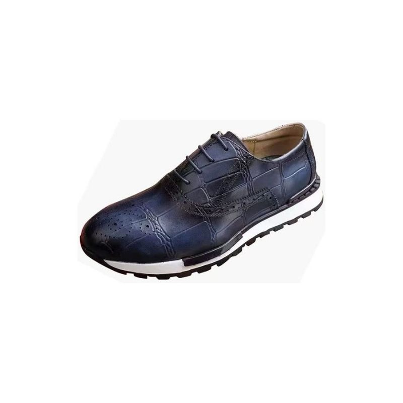 Sapatos Casuais Masculinos Chiques Cano Baixo