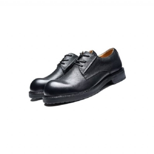 Sapatos Casuais Masculinos Luxuosos Leatherlux Dedo Redondo