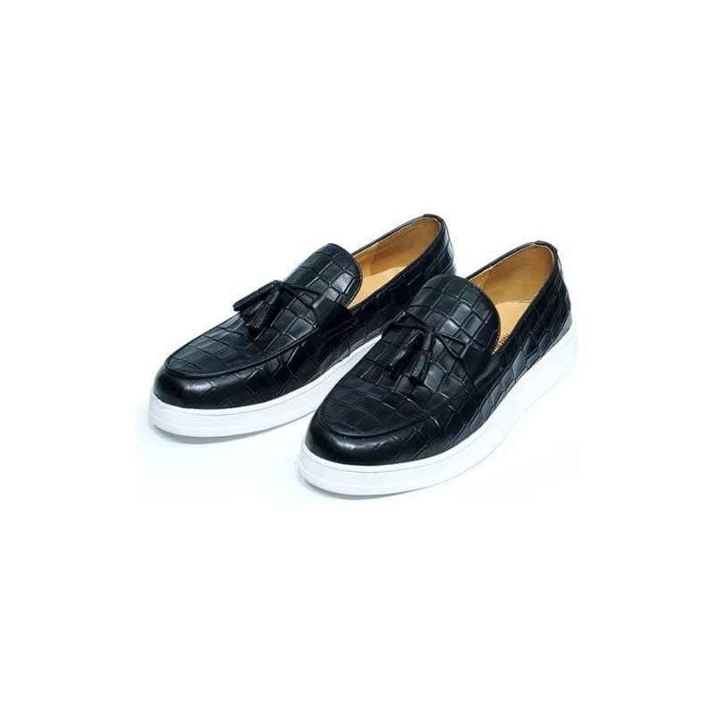 Sapatos Casuais Masculinos Modernos Slip-ons