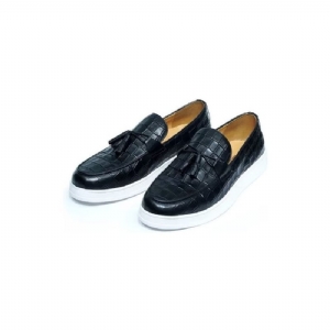 Sapatos Casuais Masculinos Modernos Slip-ons