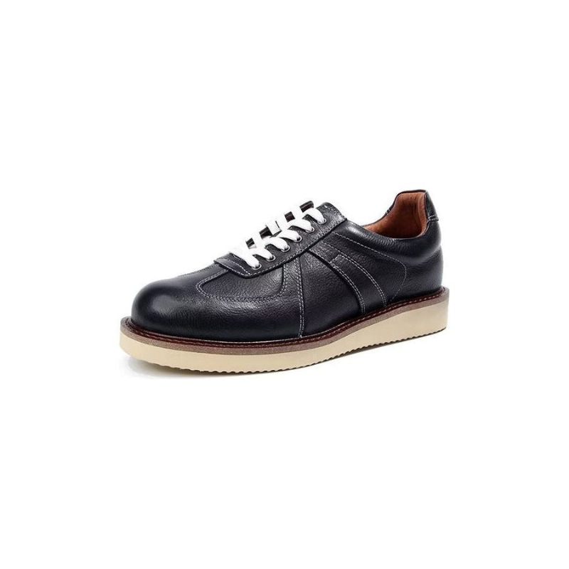 Sapatos Casuais Masculinos Modernos Tênis Da Moda Cano Alto - Preto