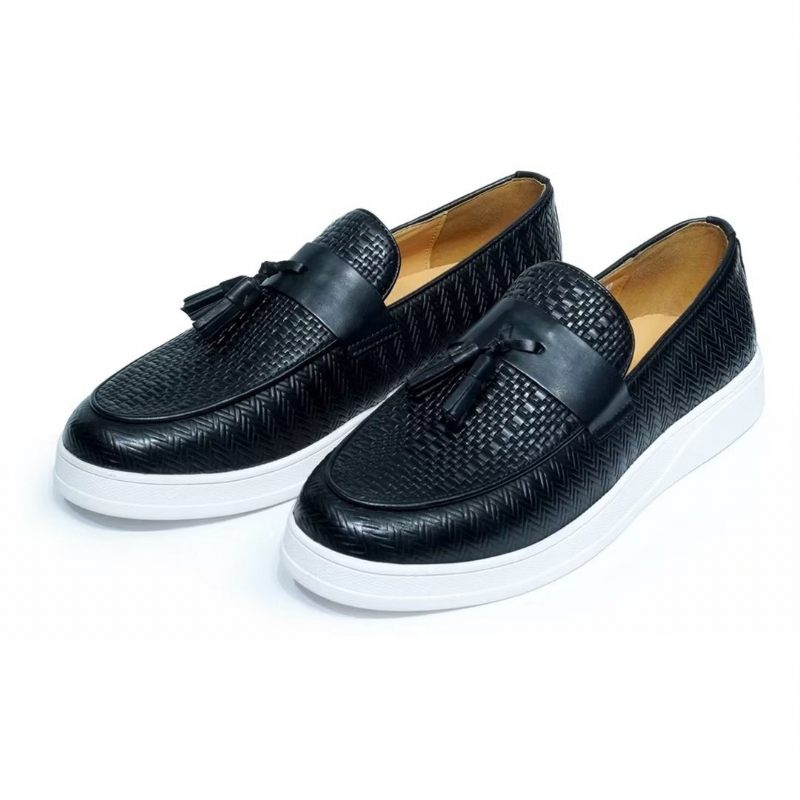 Sapatos Casuais Masculinos Slip-on Elegância