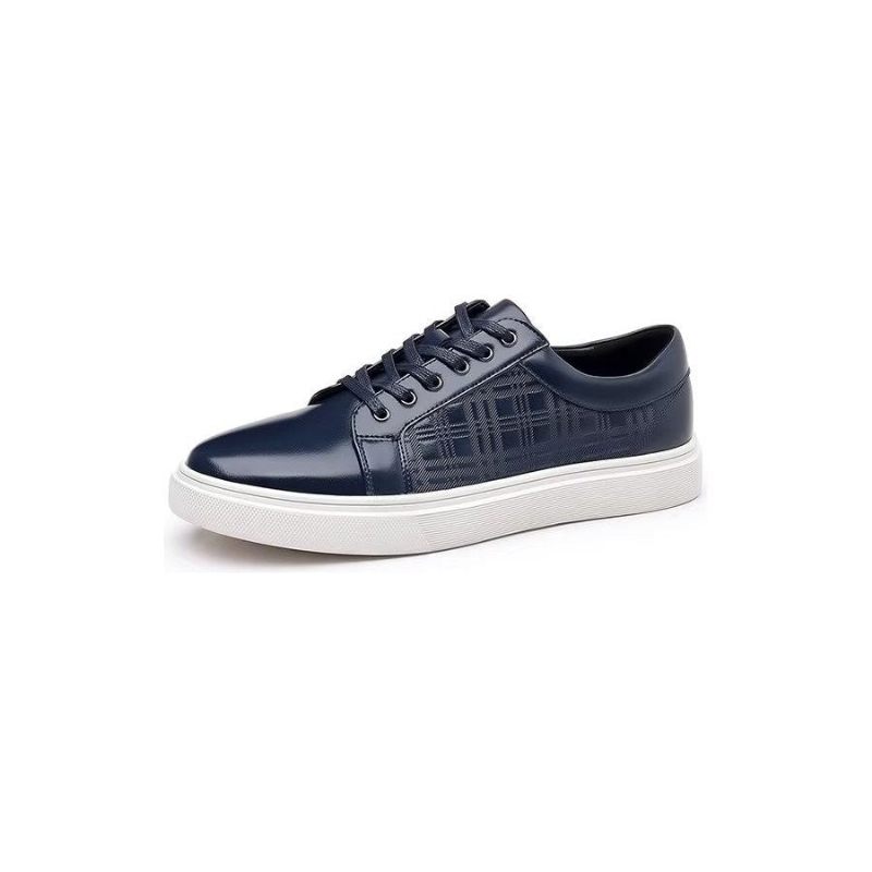 Sapatos Casuais Masculinos Sofisticação Step-in -  Azul