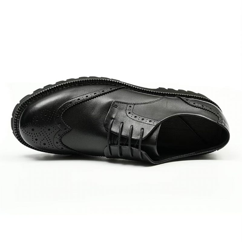 Sapatos Formais Masculino Vestido Couro Majestic - Preto