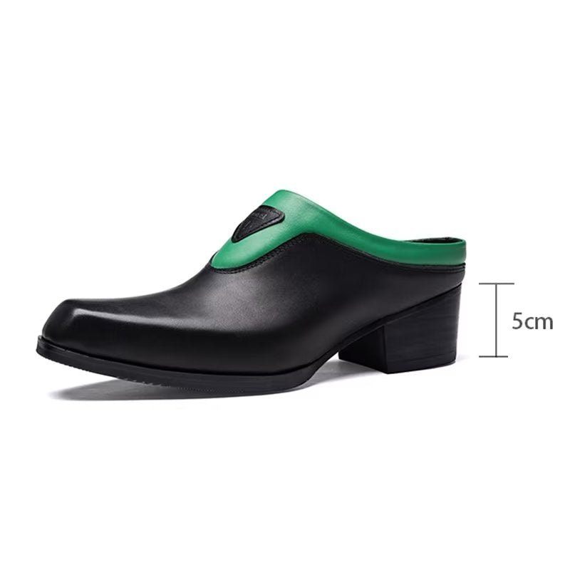 Sapatos Formais Masculinos Alliluxa Slip On Sociais - Verde