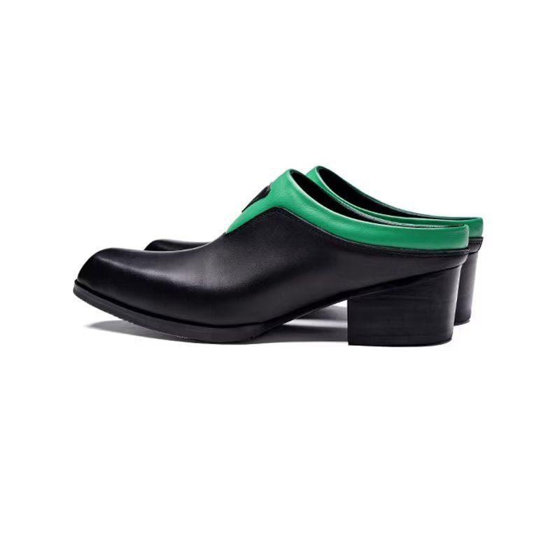 Sapatos Formais Masculinos Alliluxa Slip On Sociais - Verde