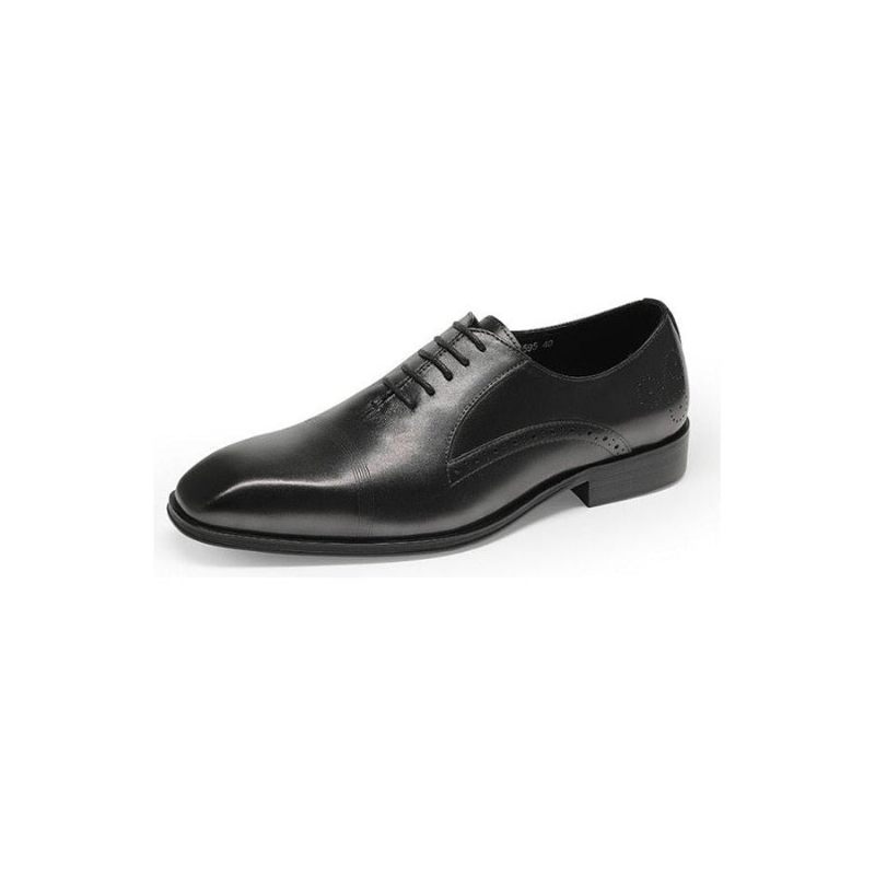 Sapatos Formais Masculinos Bico Fino Brogue