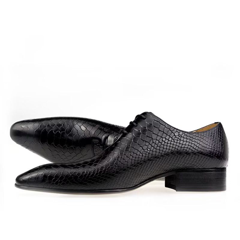 Sapatos Formais Masculinos Brogues Casamento - Preto