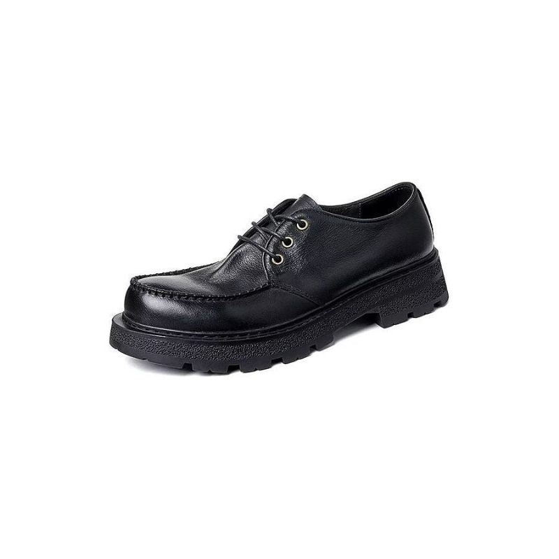 Sapatos Formais Masculinos Chic Leatherlux Lace-up Sociais