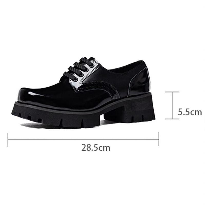 Sapatos Formais Masculinos Chinelos Couro Gentleman Choice - Preto