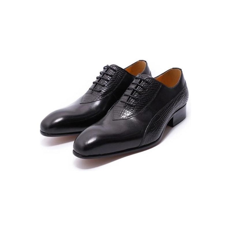 Sapatos Formais Masculinos Com Cadarço Oxford