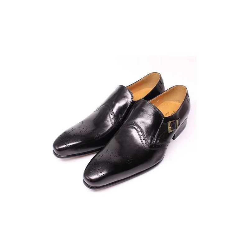 Sapatos Formais Masculinos Com Fivela Monkstrap