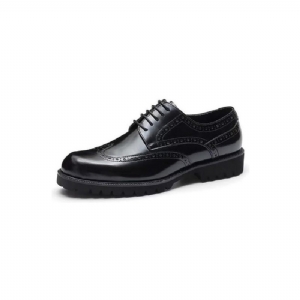 Sapatos Formais Masculinos Com Relevo Elegante Brogue