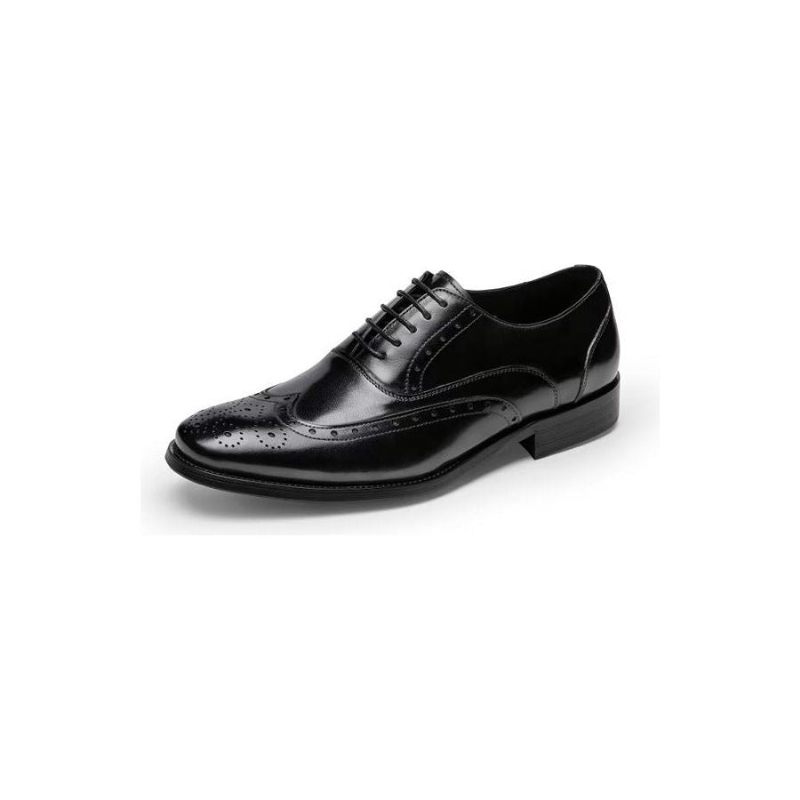 Sapatos Formais Masculinos Couro Refinado Polido Clássico Oxford