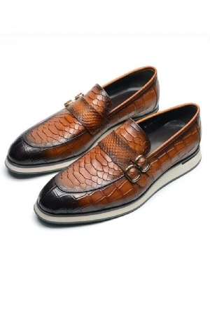 Sapatos Formais Masculinos Couro Slip-on Elegância Refinada