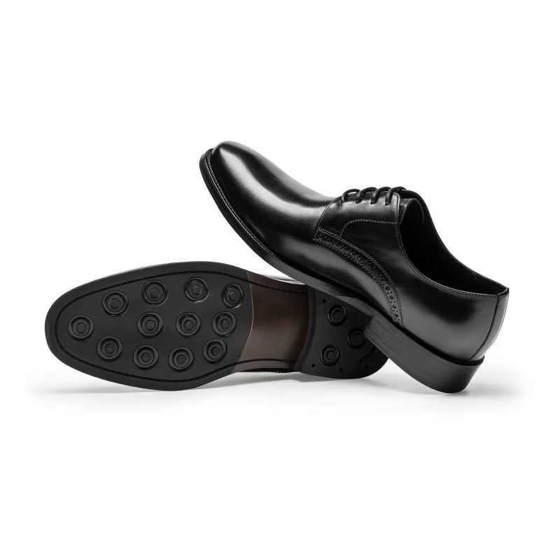 Sapatos Formais Masculinos Derby Chiques - Preto