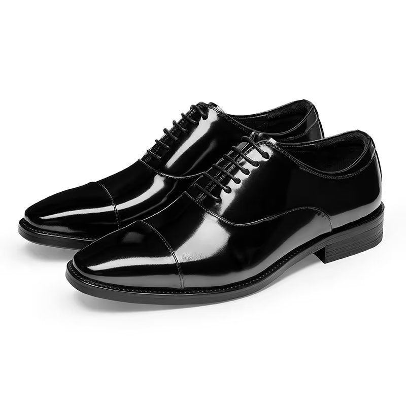 Sapatos Formais Masculinos Deslizantes - Preto