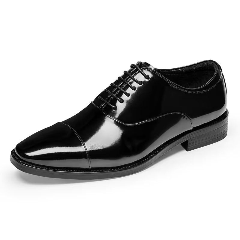 Sapatos Formais Masculinos Deslizantes - Preto