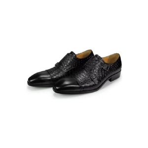 Sapatos Formais Masculinos Elegantes Casamento Brogue Couro Personalizados