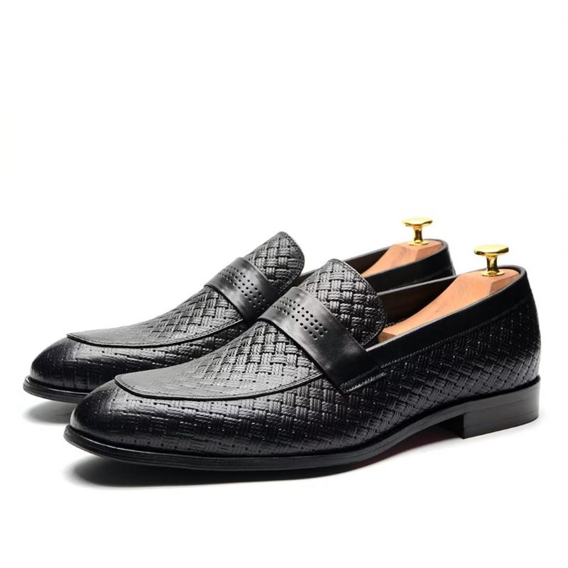 Sapatos Formais Masculinos Elegantes Sociais Slip-on