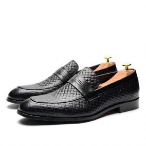 Sapatos Formais Masculinos Elegantes Sociais Slip-on