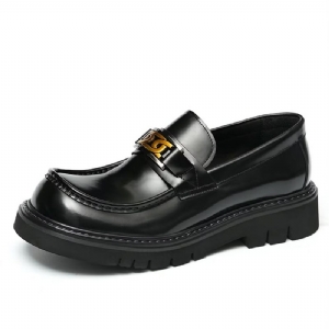 Sapatos Formais Masculinos Eleganza Urbano Elegantes Couro Slip-on