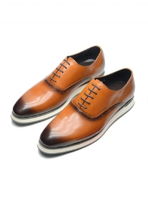 Sapatos Formais Masculinos Estilo Executivo Slip-on