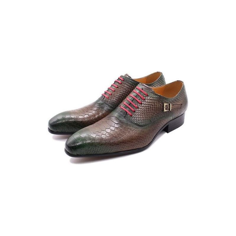 Sapatos Formais Masculinos Executivos Oxford - Café