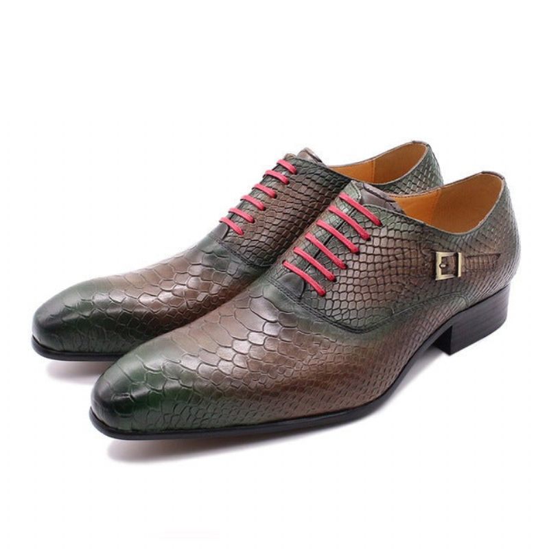 Sapatos Formais Masculinos Executivos Oxford - Café