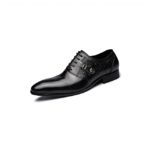 Sapatos Formais Masculinos Exóticos Lace-up Oxford Brogue Casuais